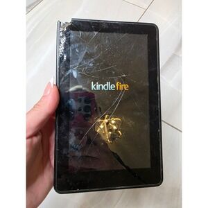 Amazon Kindle Fire 1st Gen D01400 7in Tablet Black Cracked Screen Parts Repair